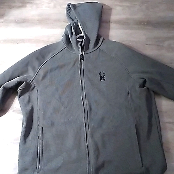 Men's Spyder Grey sweater - Picture 1 of 3